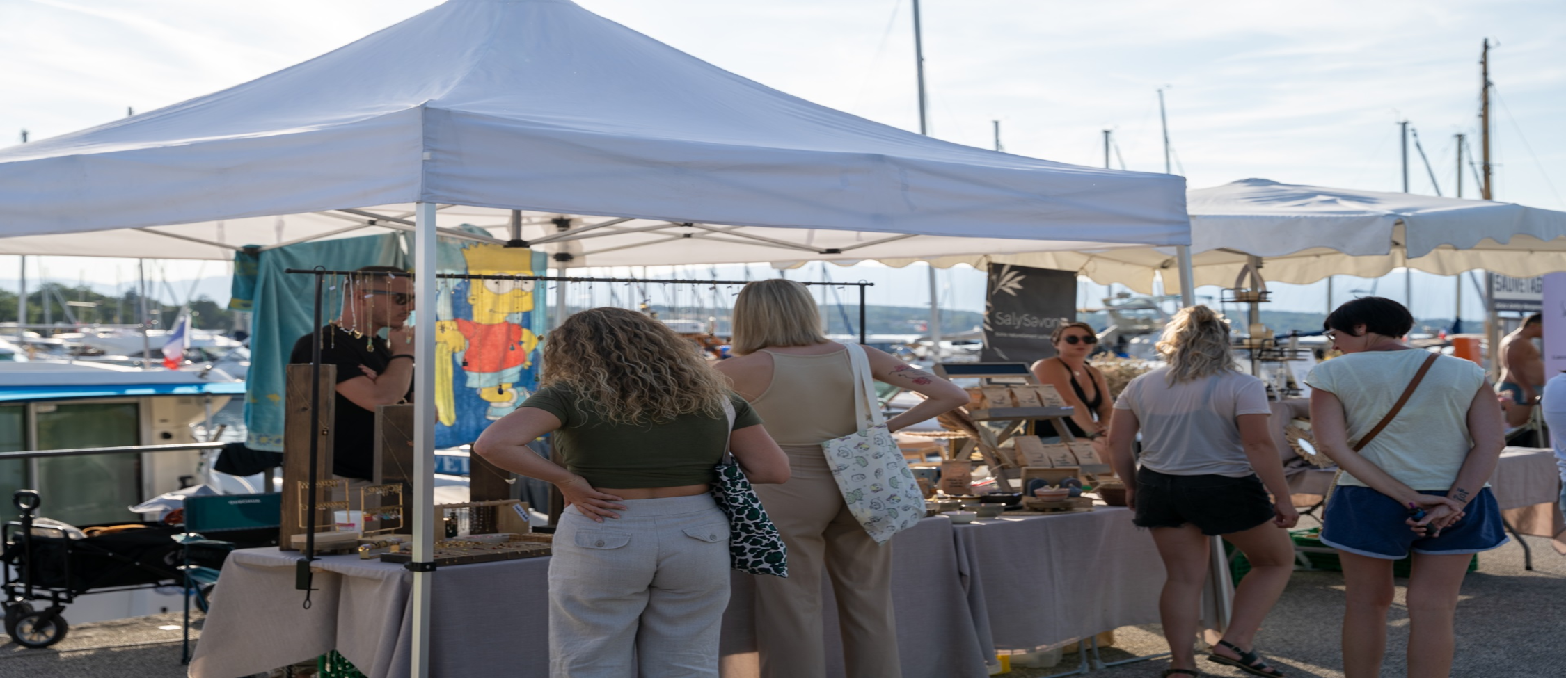 Les Flâneries au port de Sciez