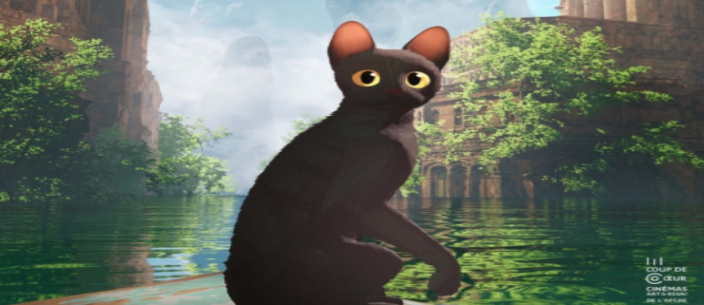 Ciné plein air « Flow le Chat qui n’avait plus peur de l’eau »