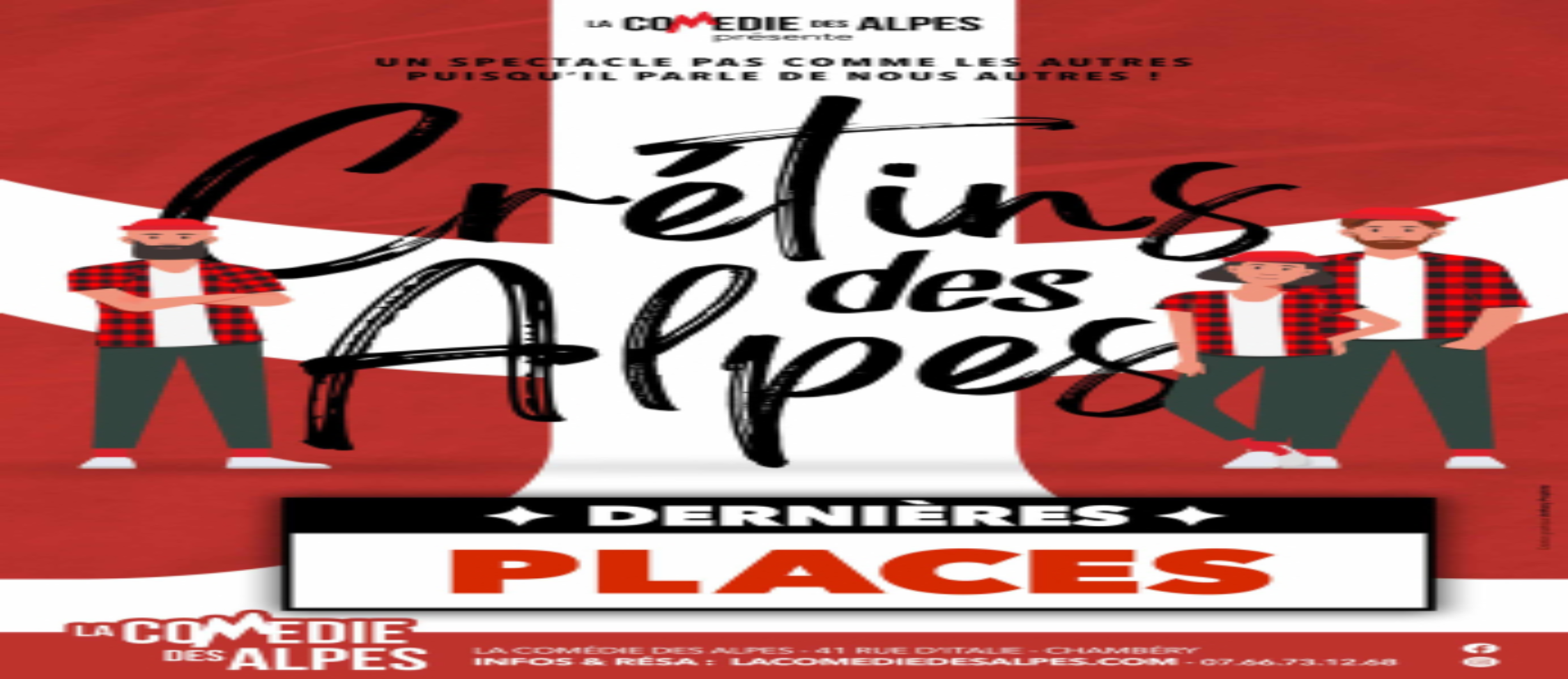 Spectacle « Crétins des Alpes »