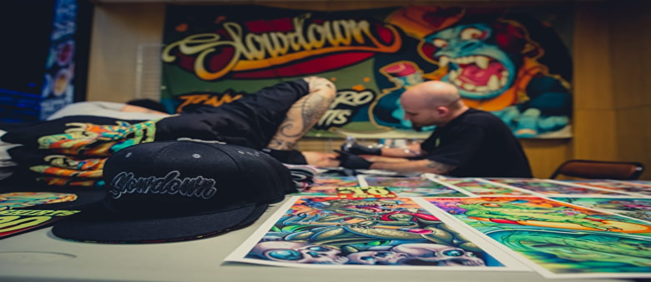 Evian tattoo show